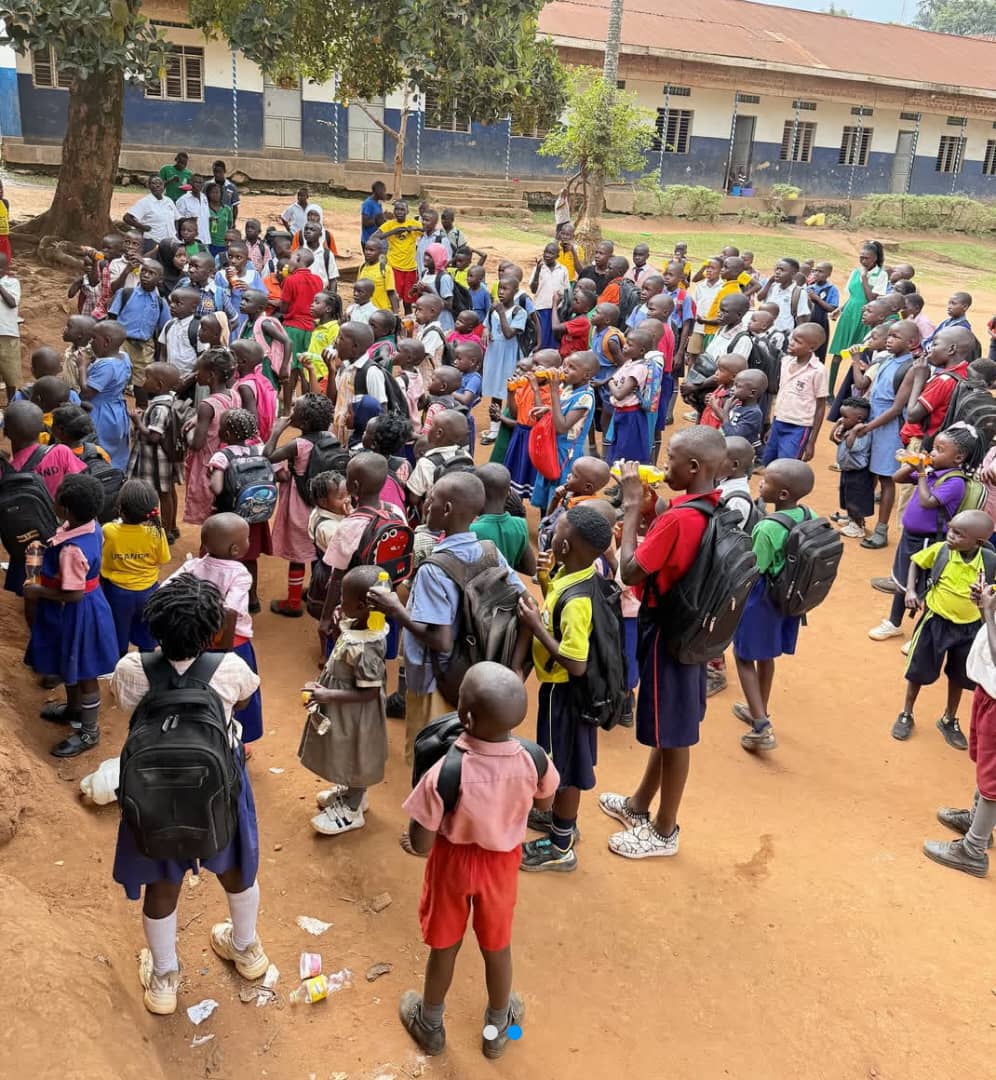 Primary 5 class students gathered at Musezero Academy